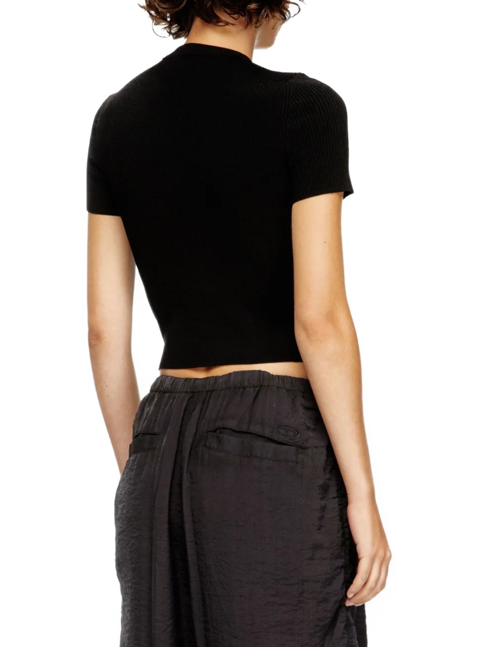 Diesel M Valari Top Black Zwart