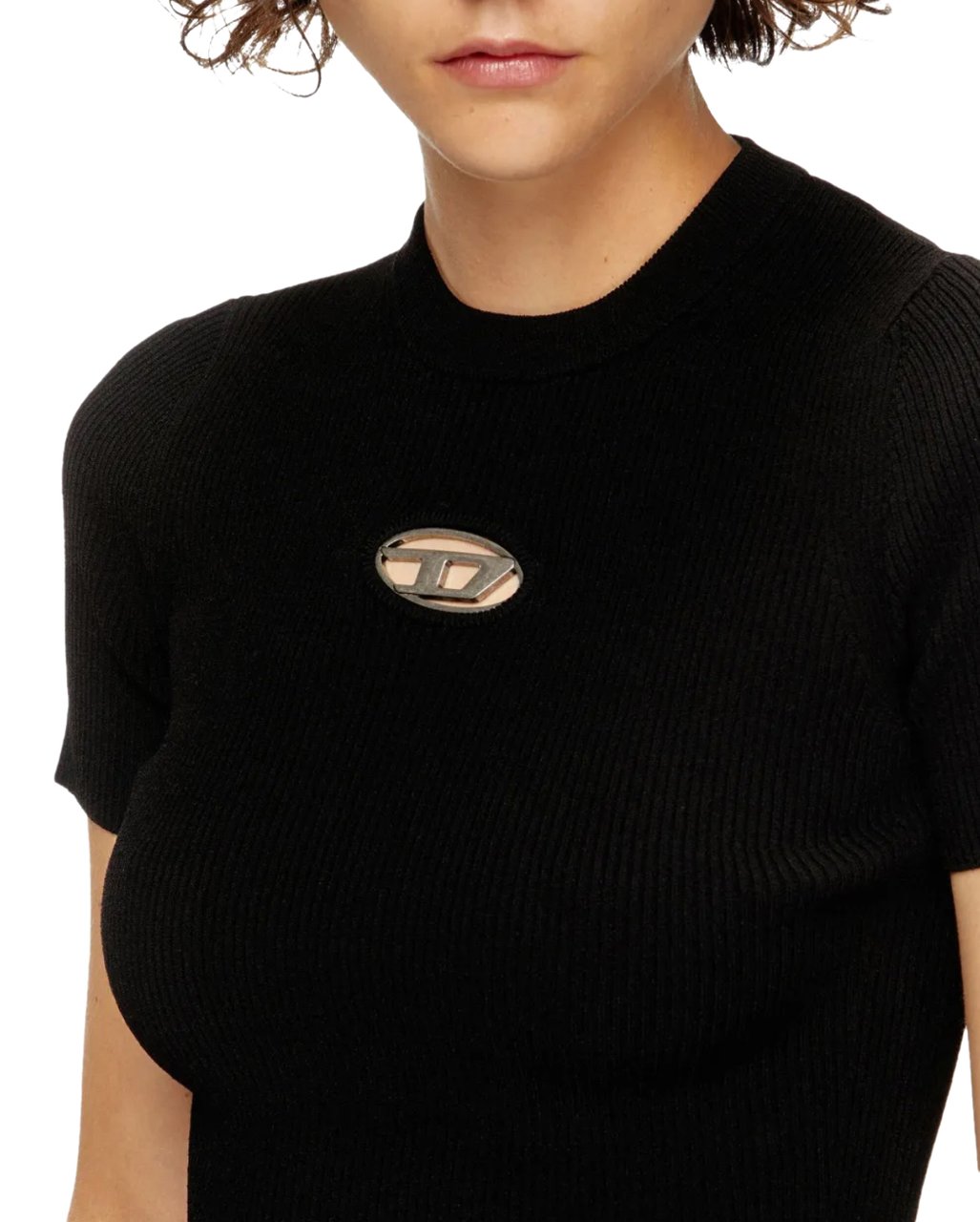Diesel M Valari Top Black Zwart