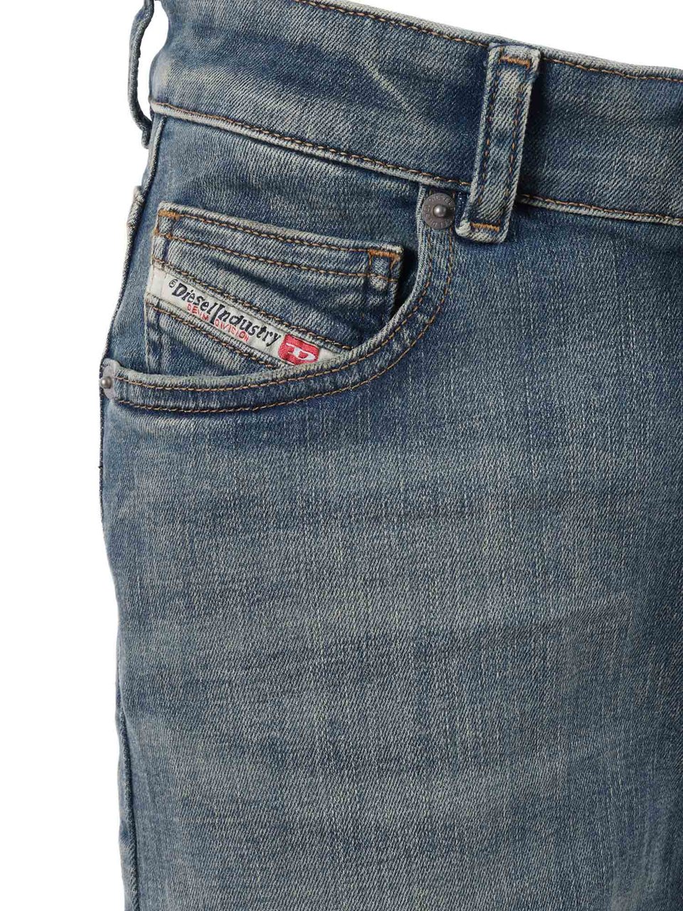 Diesel 1971 D-Sent Flared Jeans Grijs