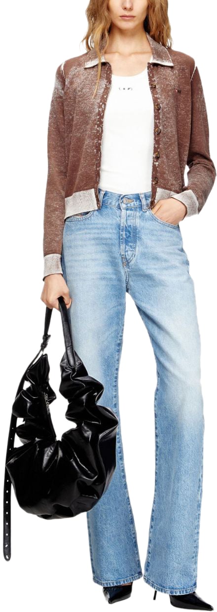 Diesel Top White Wit