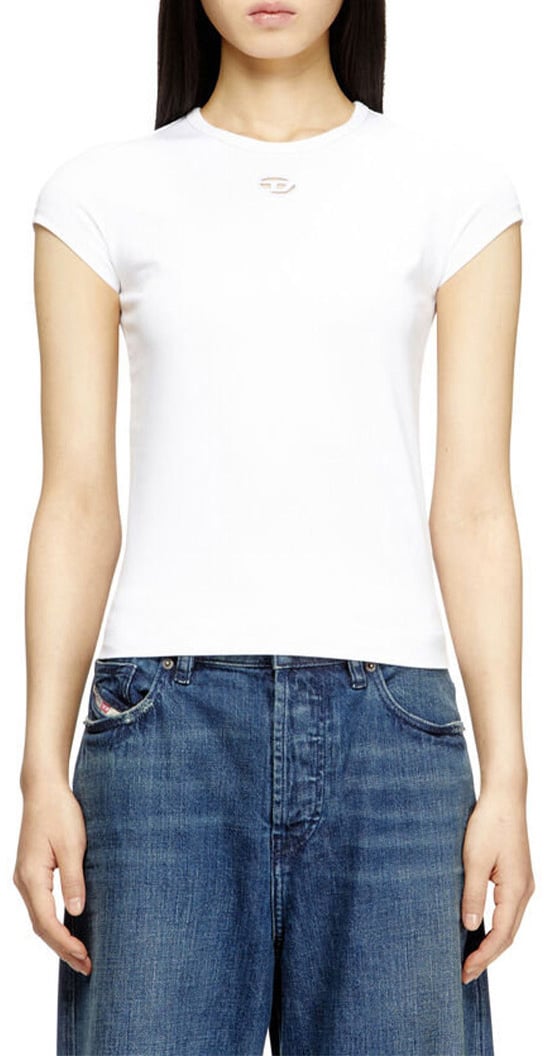 Diesel T-shirts White Wit