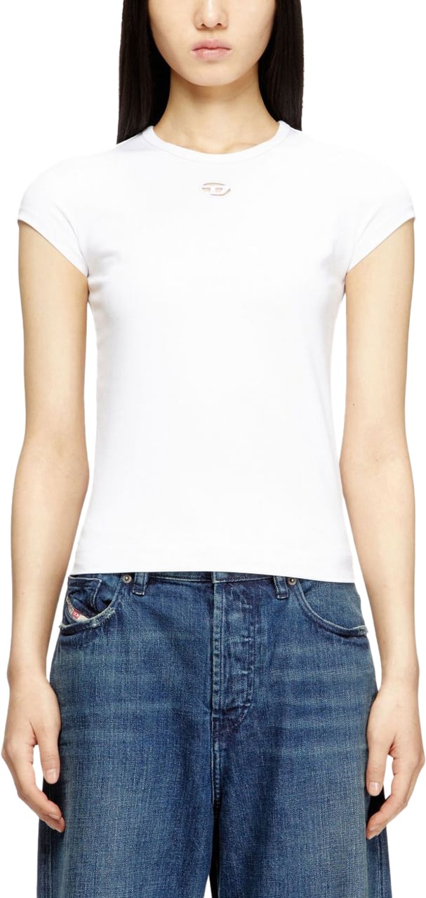 Diesel T-Shirts And Polos White Wit