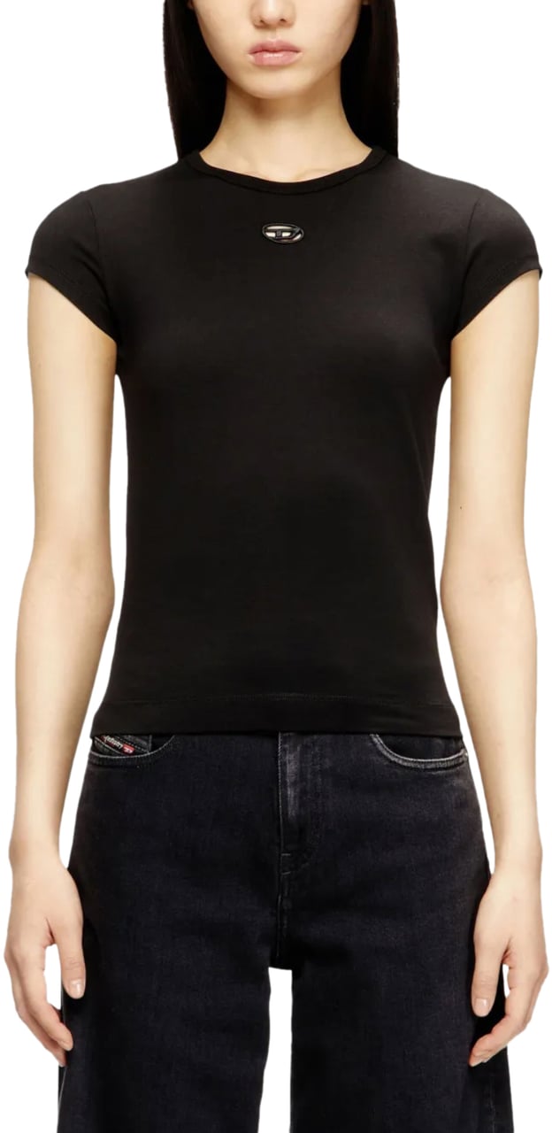 Diesel T-angie-od Black Zwart
