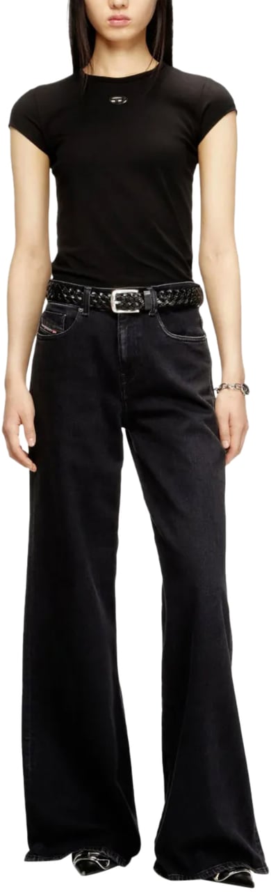 Diesel T-angie-od Black Zwart