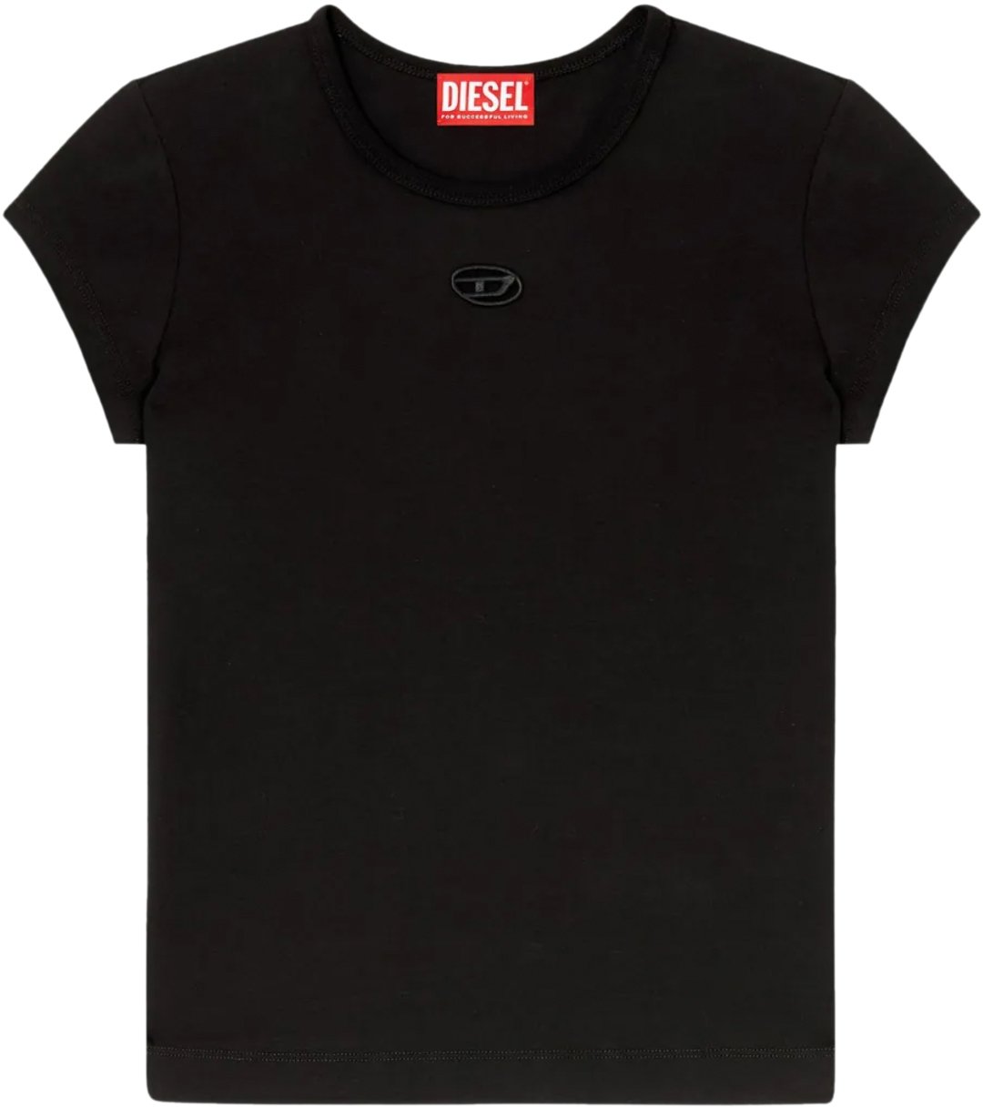 Diesel T-angie-od Black Zwart