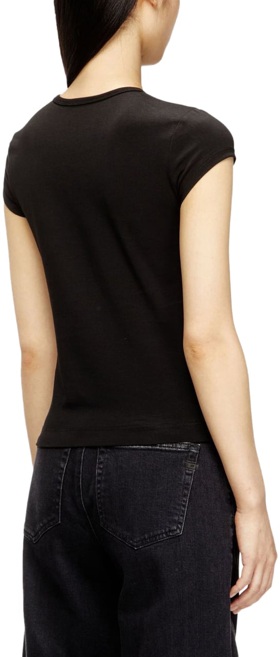 Diesel T-Shirts And Polos Black Zwart