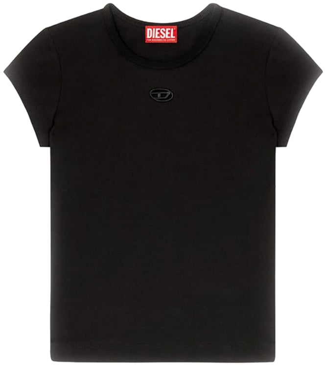 Diesel T-shirts Black Zwart
