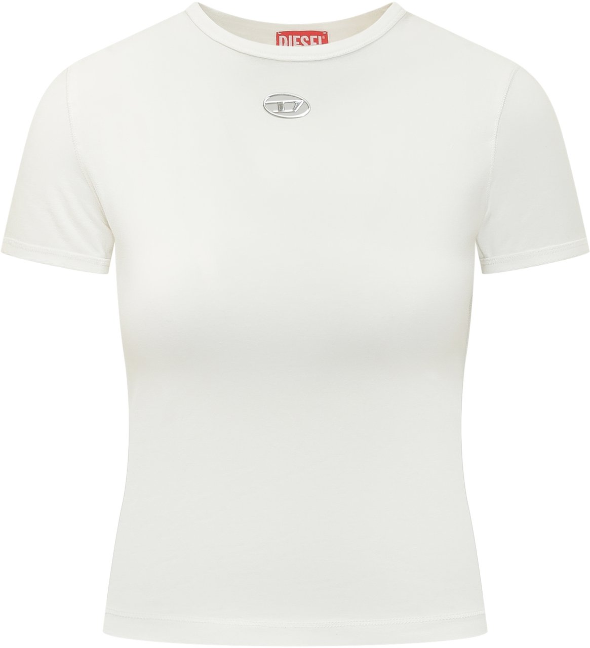 Diesel T-UNCUTIESLONG-D TEE Wit