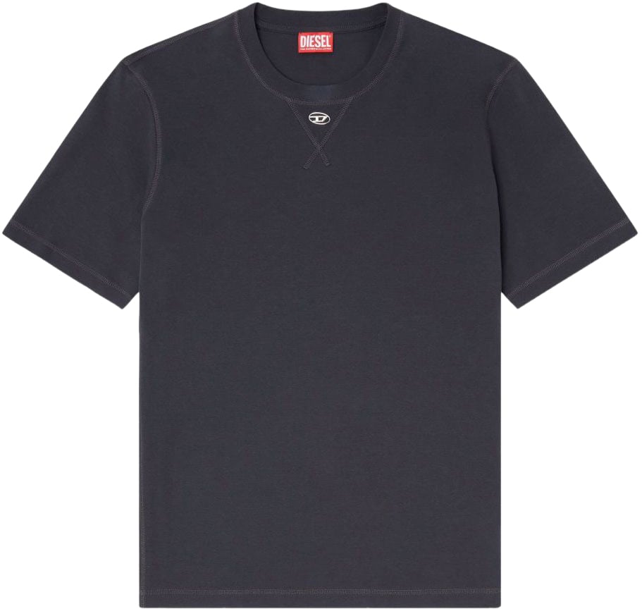 Diesel T-Shirts And Polos Grey Grijs