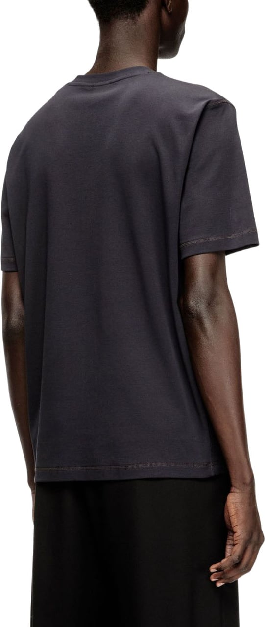 Diesel T-Shirts And Polos Grey Donkergrijs