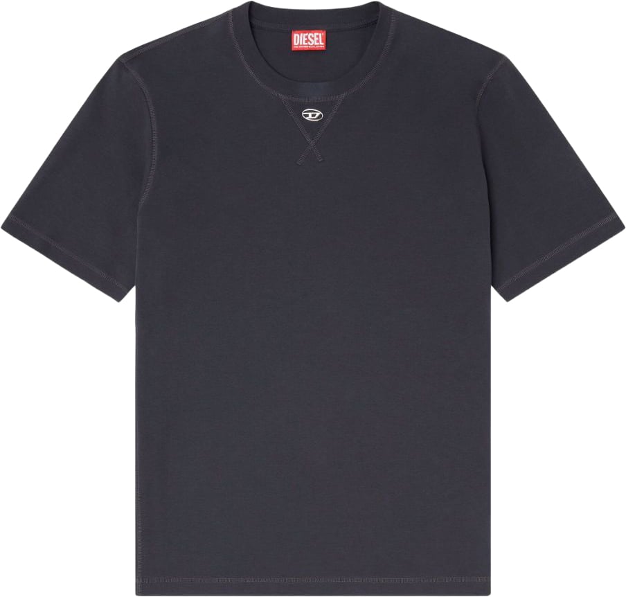 Diesel T-Shirts And Polos Grey Donkergrijs