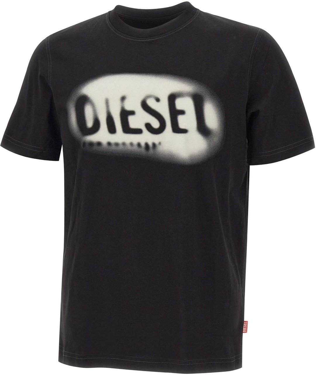 Diesel T-Shirts And Polos Black Zwart