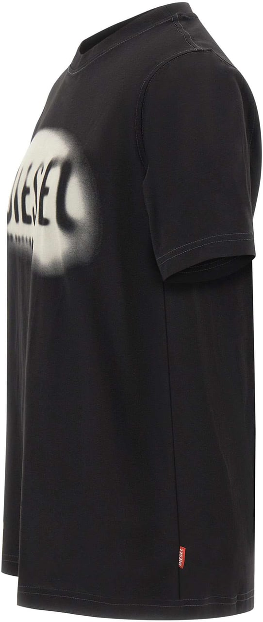 Diesel T-Shirts And Polos Black Zwart