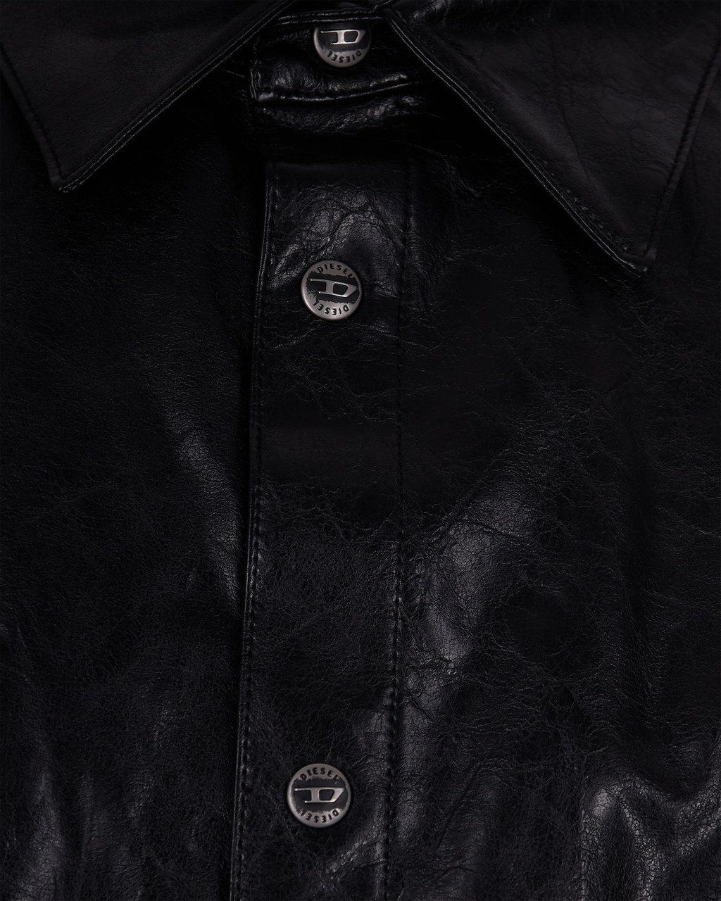 Diesel Shirts Black Zwart