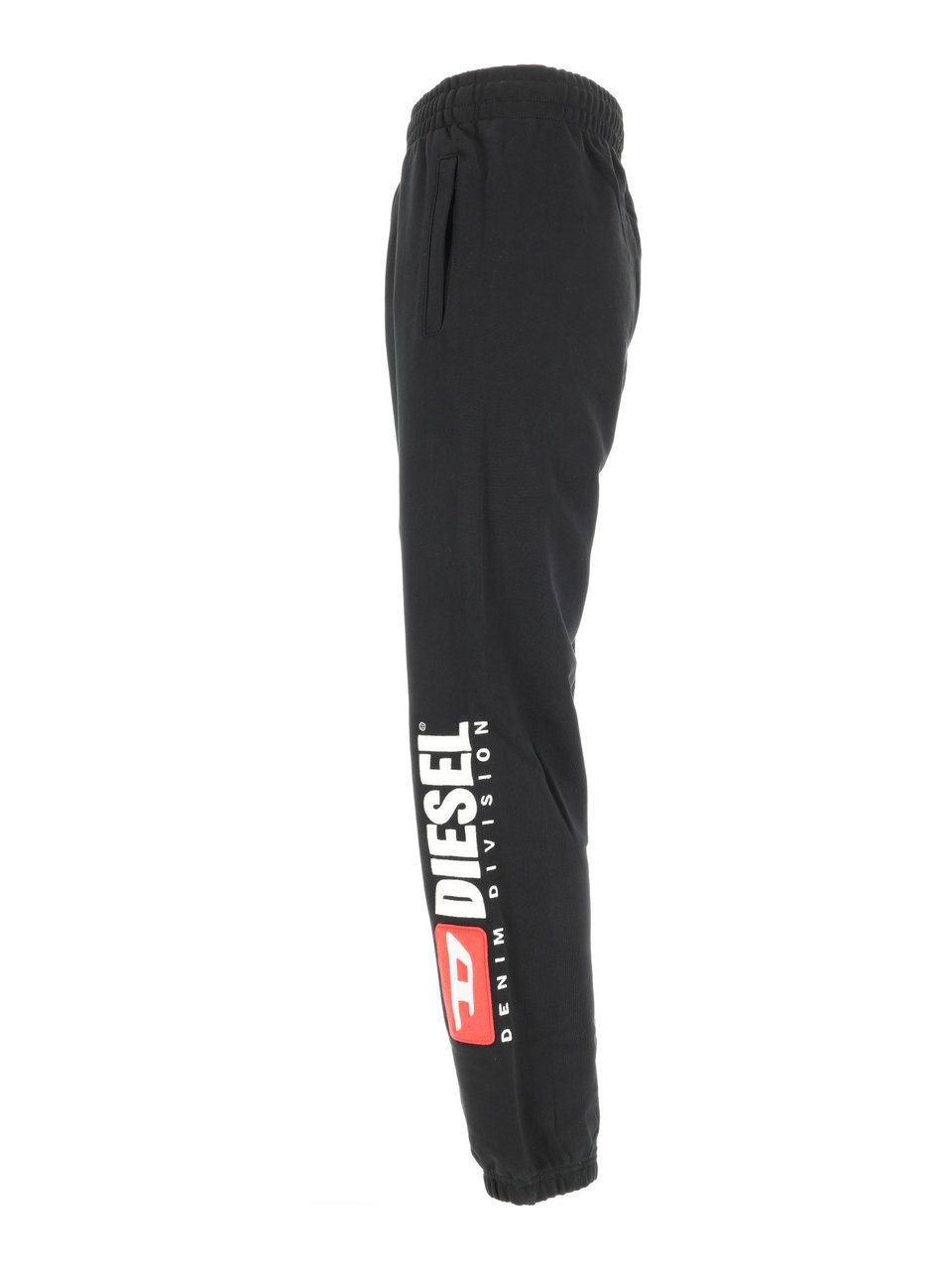 Diesel Black P-Marky Div Cropped Pants Zwart