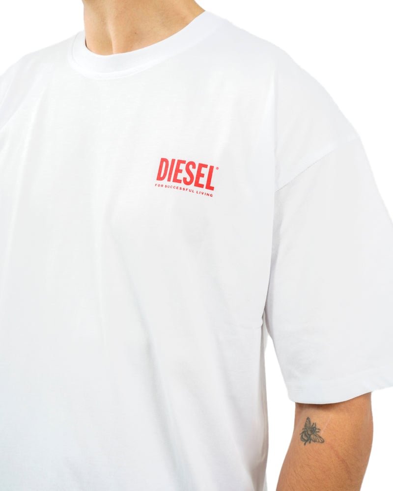 Diesel Boxt Bisk T-Shirt Wit