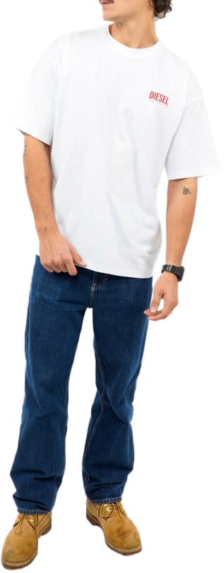 Diesel Boxt Bisk T-Shirt Wit