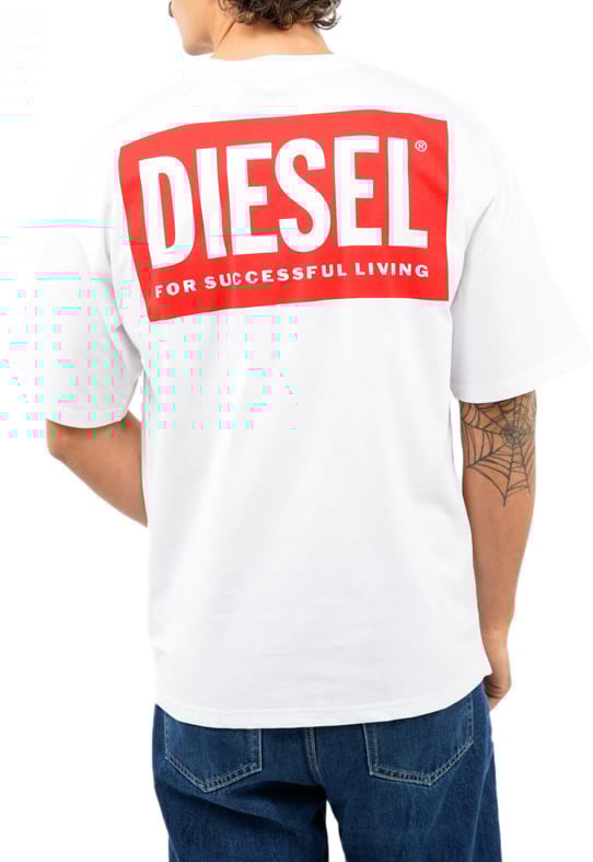 Diesel Boxt Bisk T-Shirt Wit