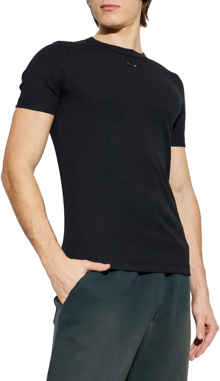 Diesel T-ribber-dco Zwart