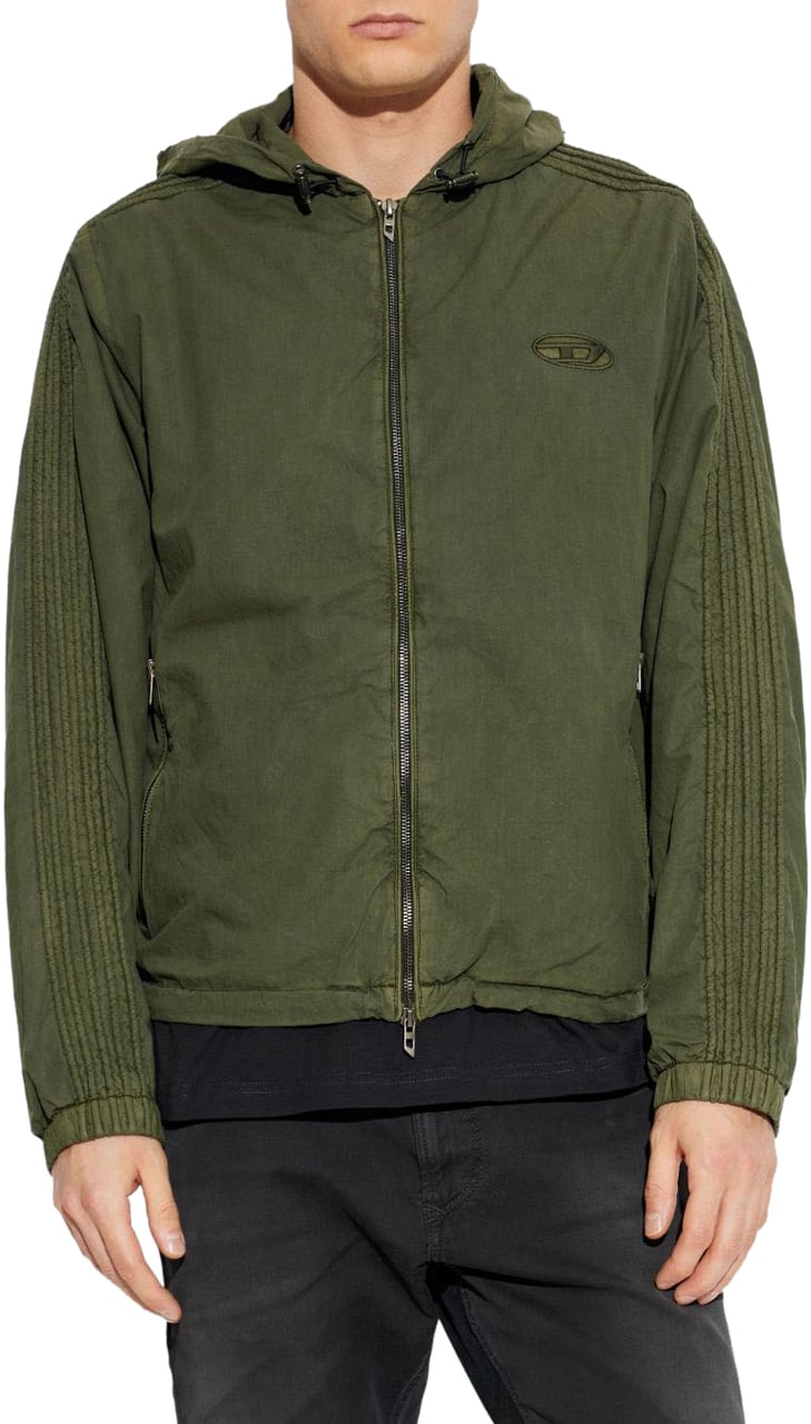 Diesel Jackets Kaki Bruin