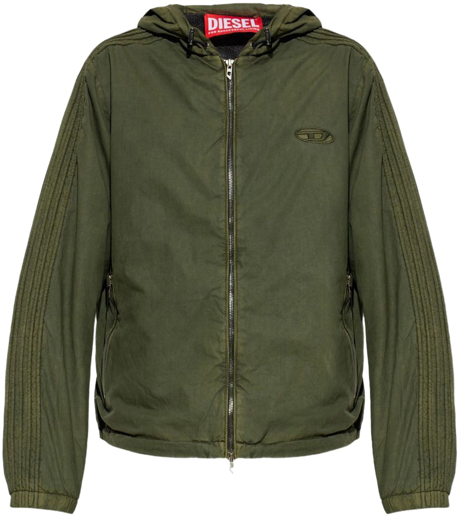 Diesel Jackets Kaki Bruin
