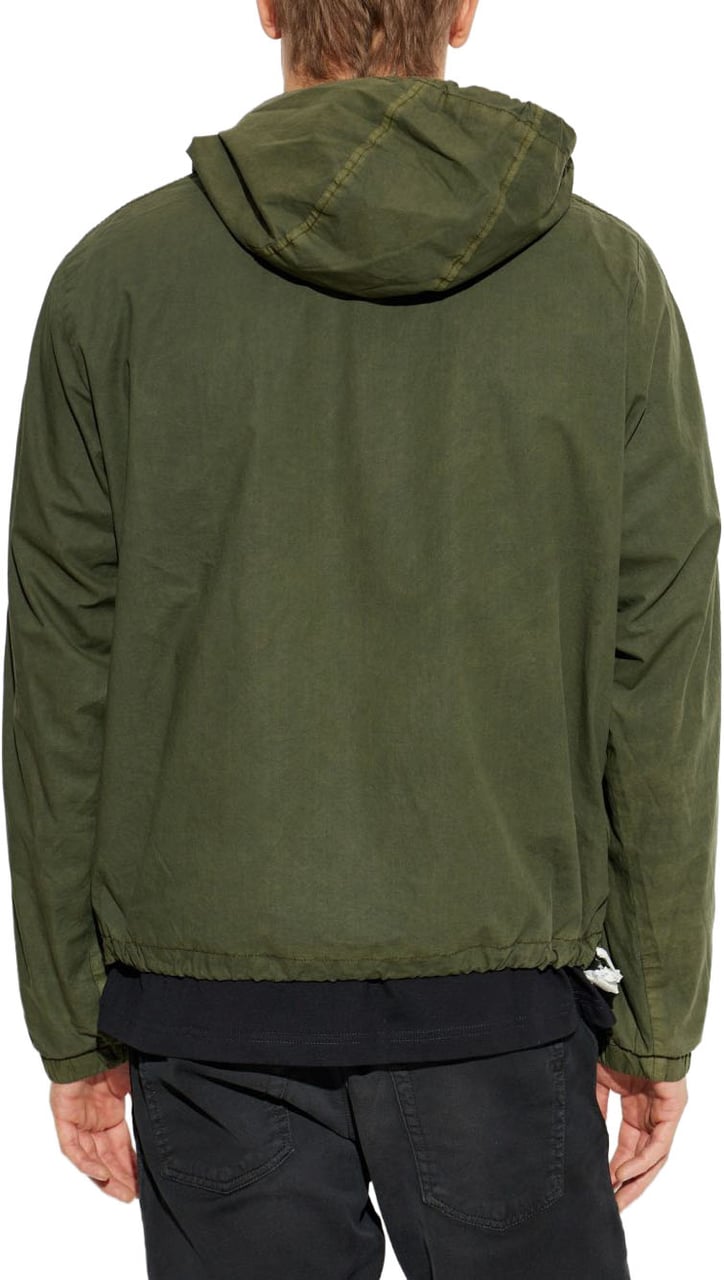 Diesel Jackets Kaki Donkergroen