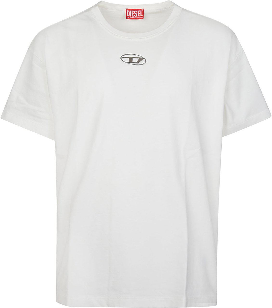 Diesel T-norm Iod T-shirt White Wit