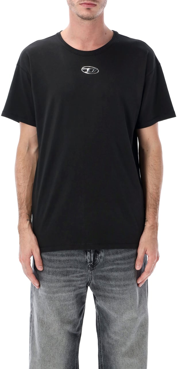 Diesel Diesel T-Norm-Iod Organic cotton t-shirt Zwart