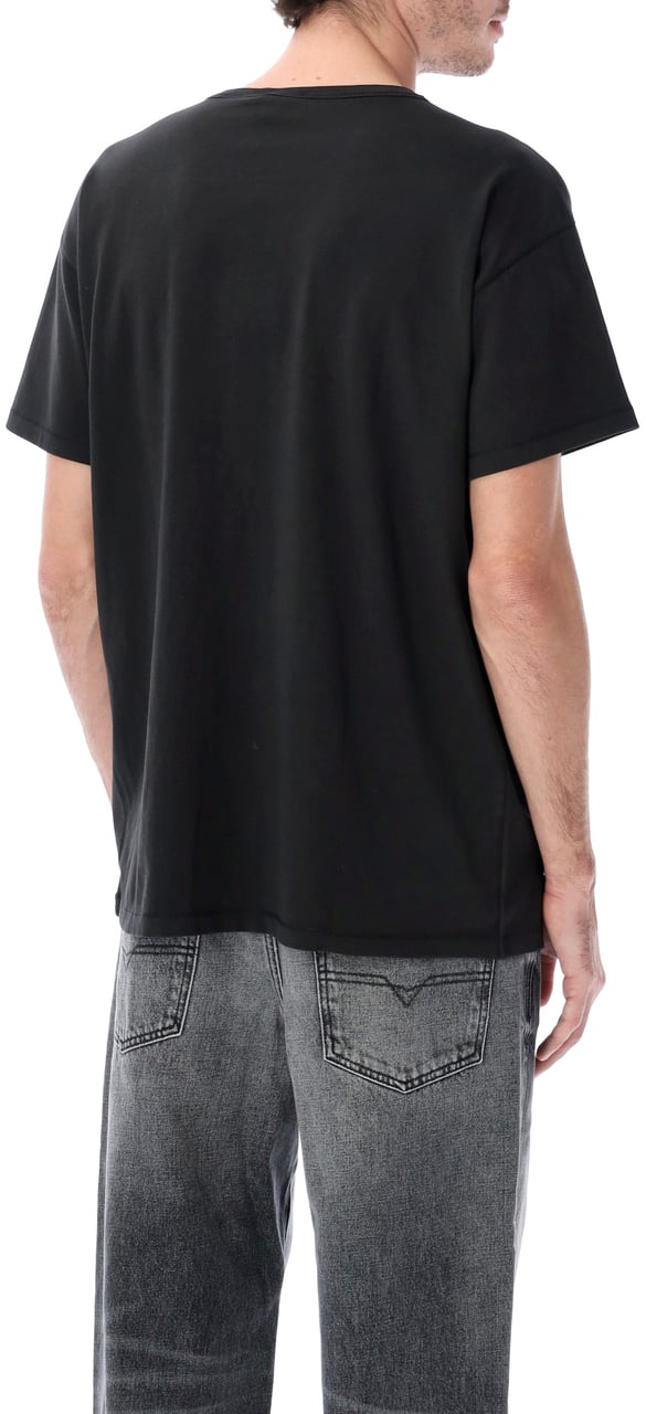 Diesel Diesel T-Norm-Iod Organic cotton t-shirt Zwart