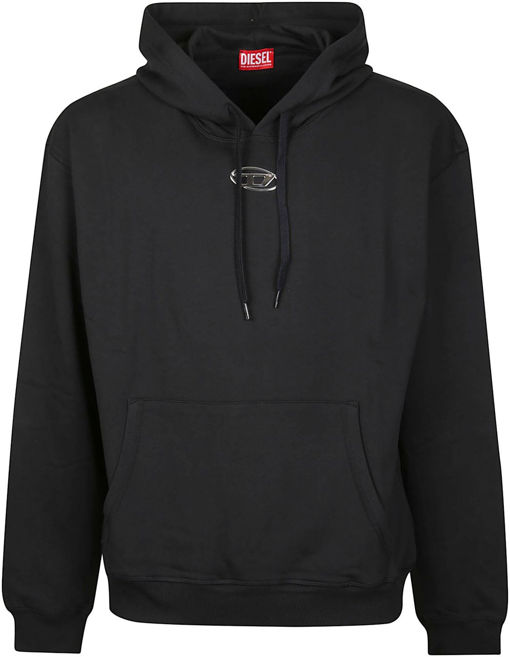 Diesel S-norm Iod Sweatshirt Black Zwart