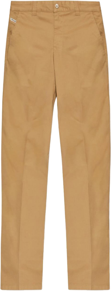 Diesel Trousers Beige Beige