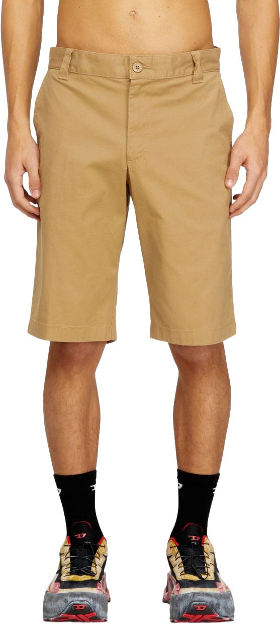 Diesel Shorts Beige Fonce Beige