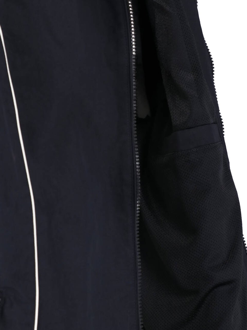 Diesel Black J-Hives Fabric Jacket Zwart