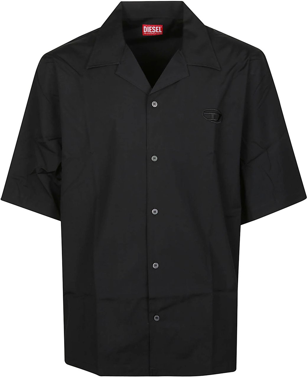 Diesel Short Sleeve S-mac Gsbh Shirt Black Zwart