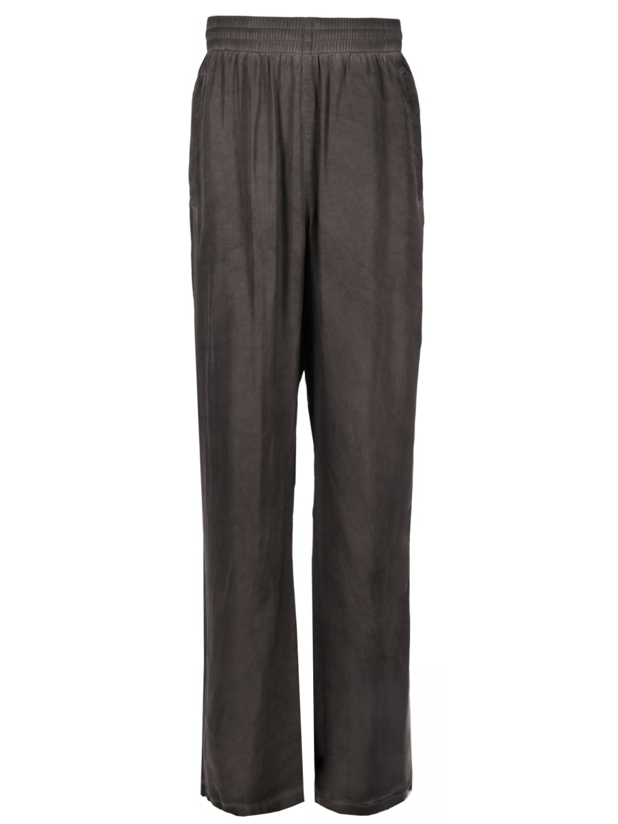 Diesel P-Theck-Albg Relaxed Fit Viscose Pants Bruin