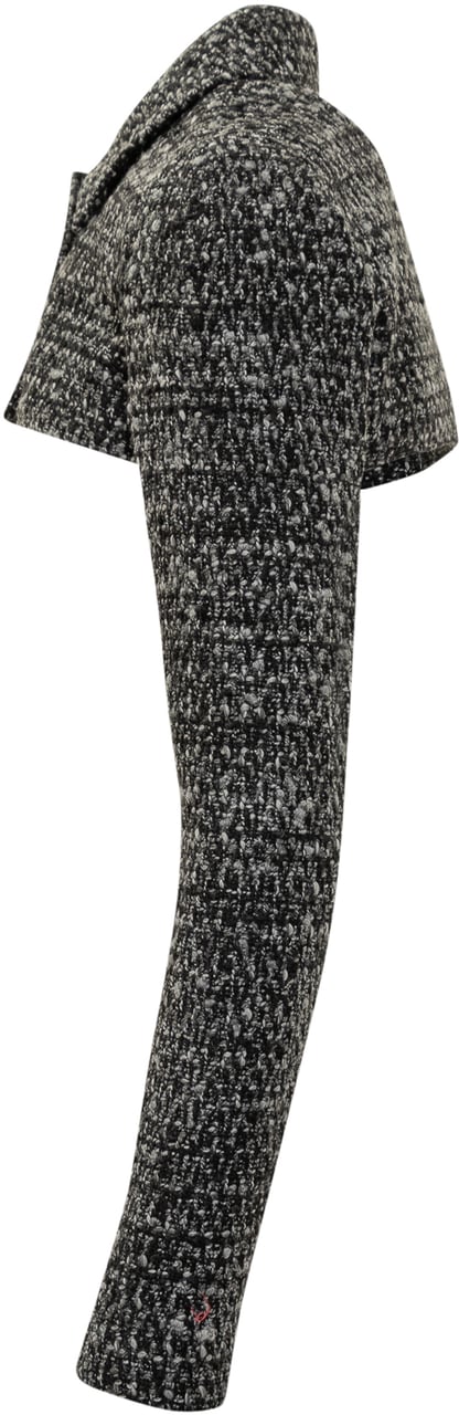 Diesel Diesel Bolero Cropped in Tweed Zwart