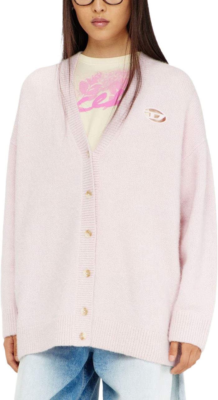Diesel Sweaters Pink Roze