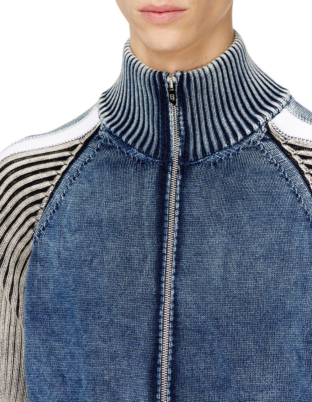 Diesel Heren K-Heronimo Knitwear Blauw