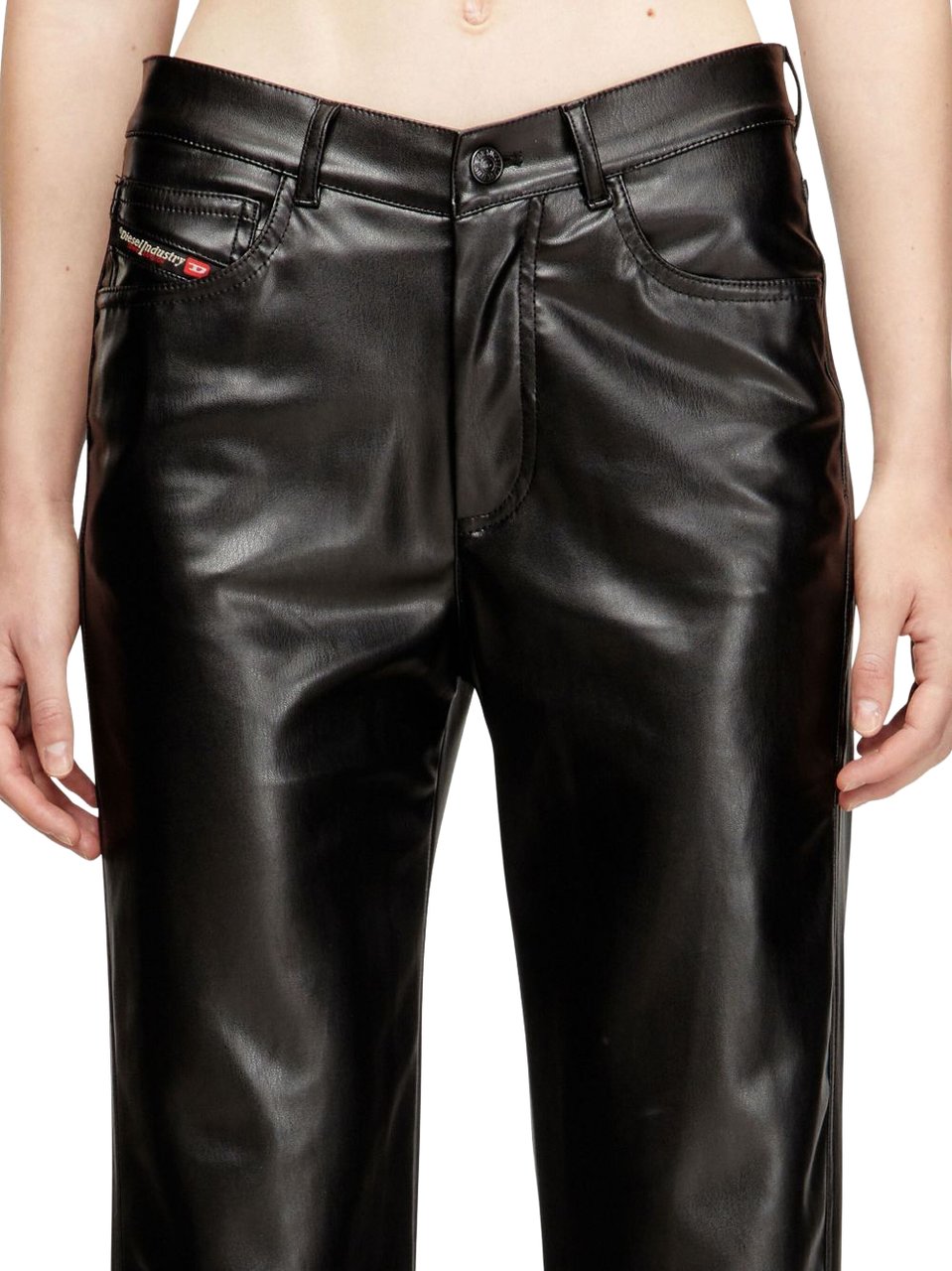 Diesel Trousers Black Zwart