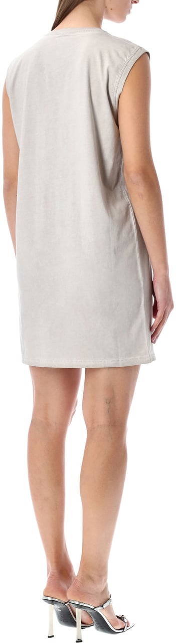 Diesel D-Embd Tshirt Dress Grey Mist Grijs