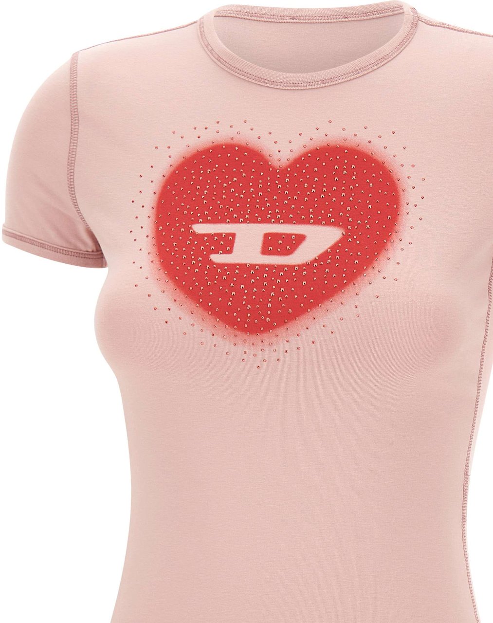 Diesel T-Shirts And Polos Pink Roze