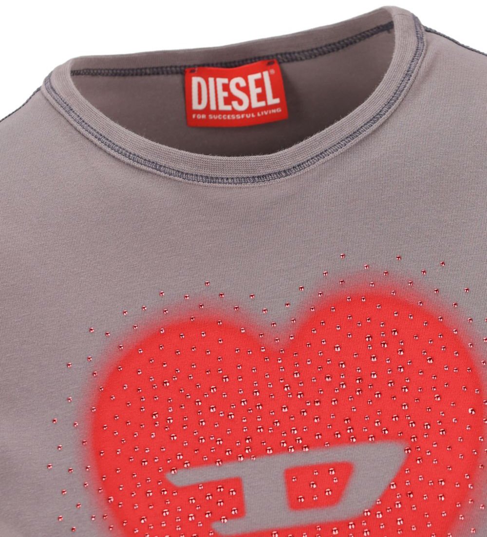Diesel T-Shirts And Polos Dark Grey Taupe
