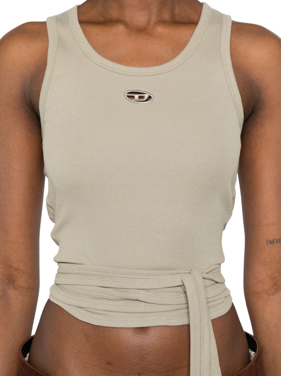 Diesel Top Green Groen