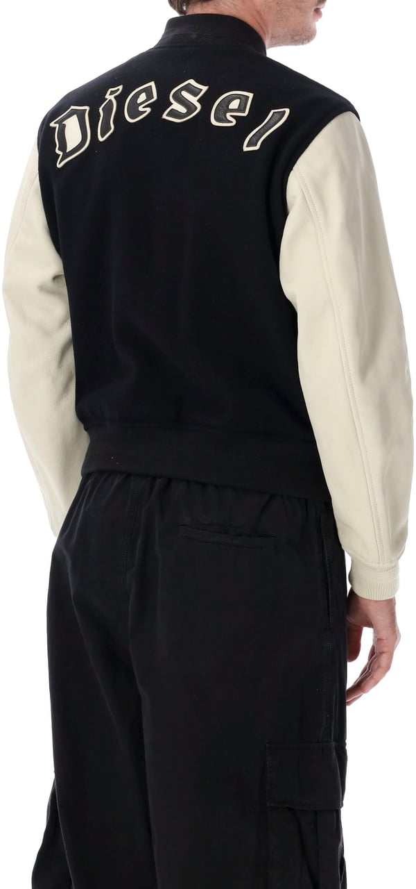 Diesel Arry College Bomber Nero Zwart