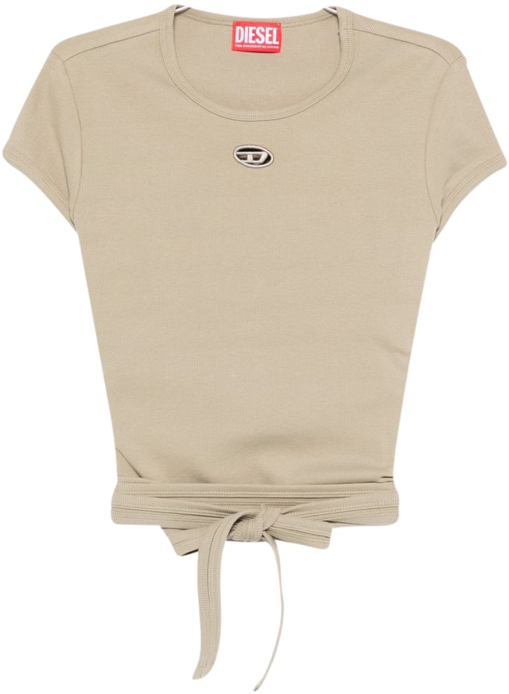 Diesel T-Shirts And Polos Green Groen