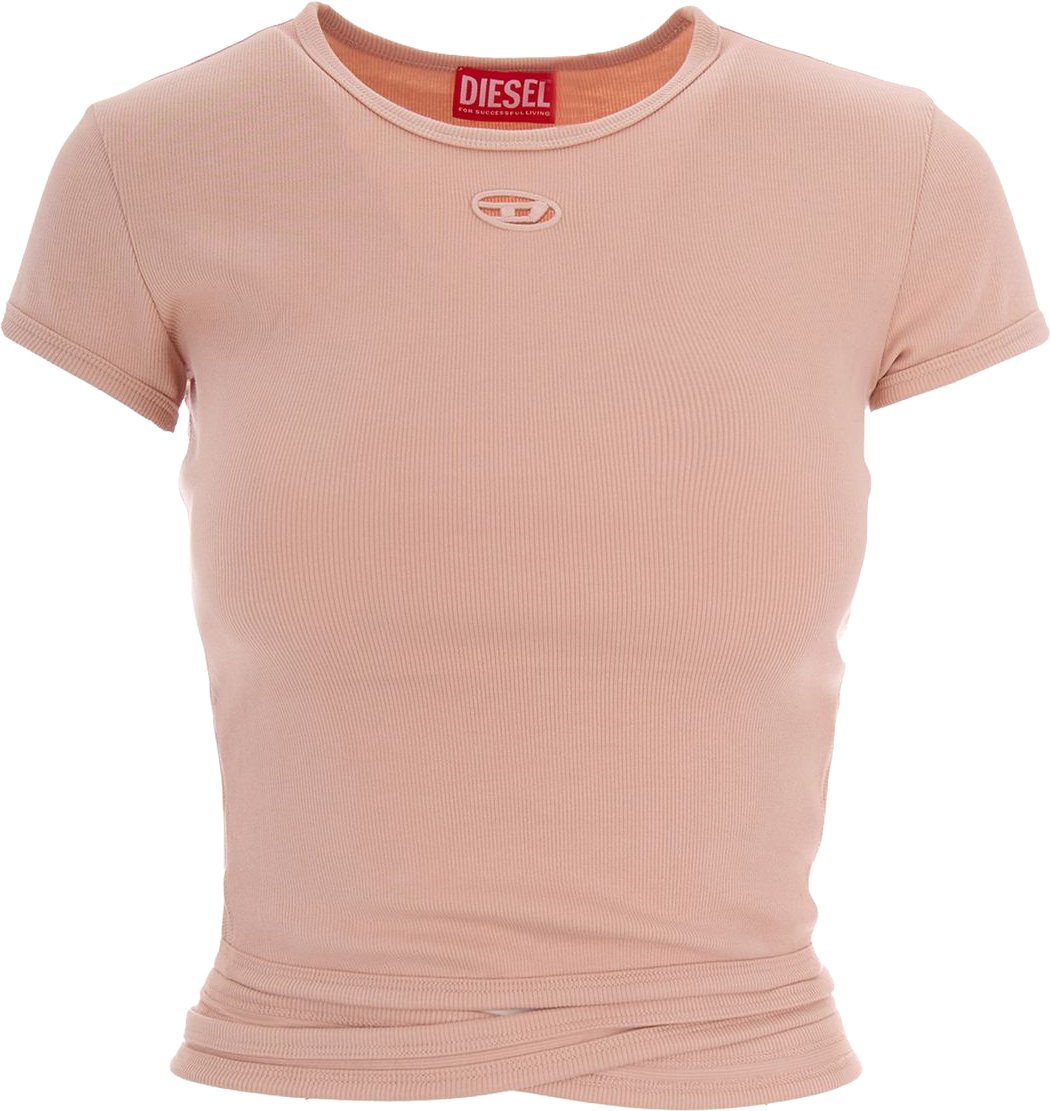Diesel T-Shirts And Polos Rosa Roze