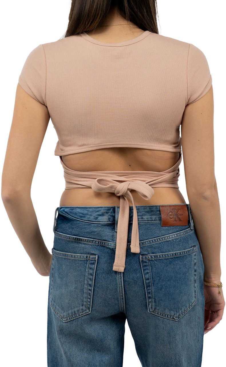 Diesel Bunny Tail Top Beige