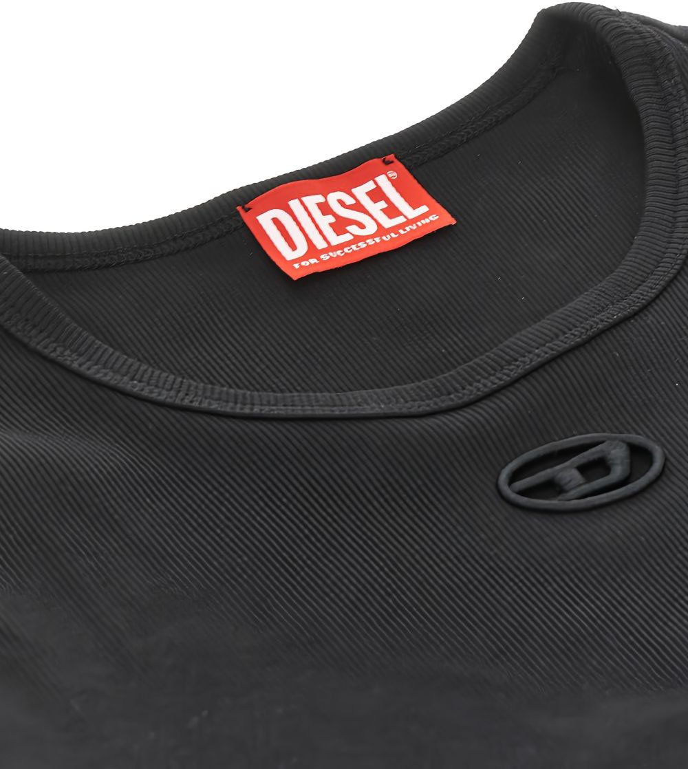 Diesel T-Shirts And Polos Black Zwart