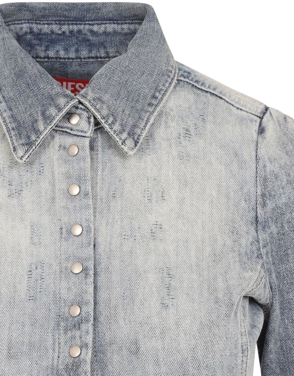 Diesel Top Blue Blauw