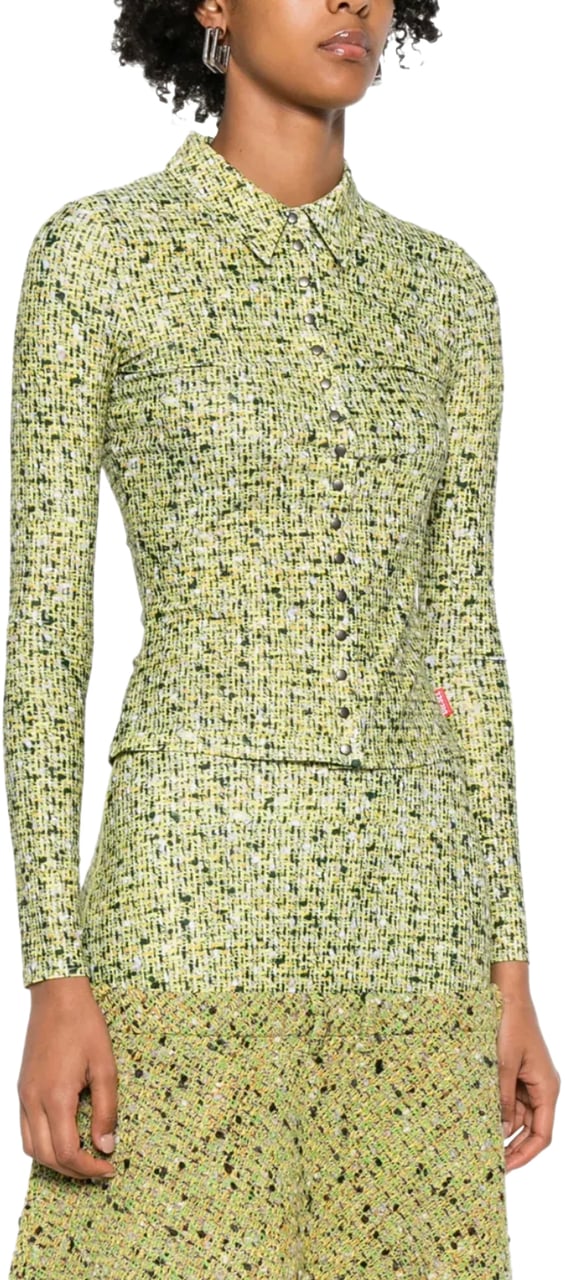 Diesel C Elaz Bc Top Green Groen